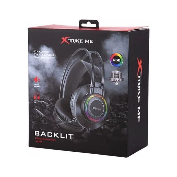 Навушники Xtrike ME GH-509 RGB Black (GH-509) GH-509 фото