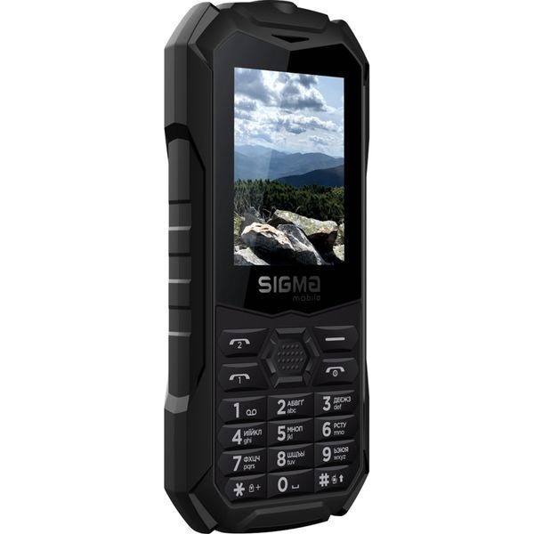 Мобільний телефон Sigma X-treme PV68 Black (4827798738214) 4827798738214 фото