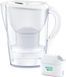 Фільтр-глечик Brita Marella Memo MXPro 2.4л (1.4л очищеної води) з фільтр-картриджем 3шт, білий 1052791 фото 1