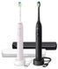 Щетка зубная электр. Philips Sonicare 3100 series набор, 2шт в наб., 1 зарядн.стакан+зарядка, черный,розовый HX4072/42 фото 1