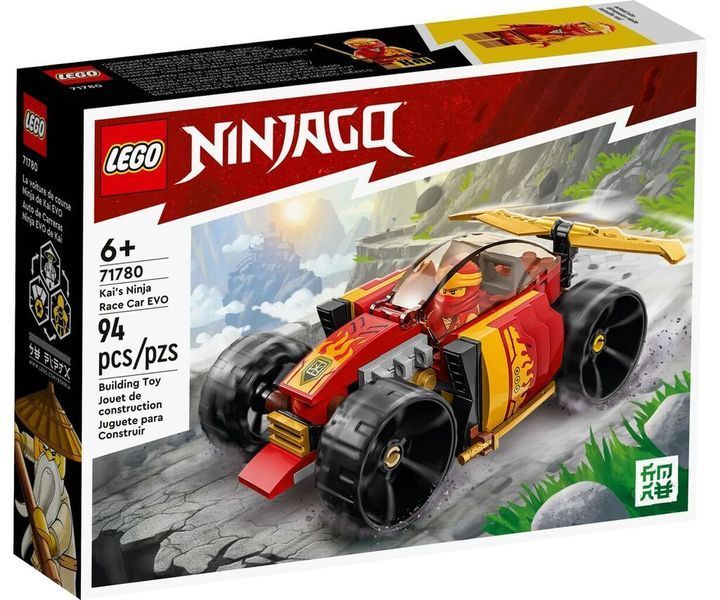 Конструктор LEGO Ninjago Гоночный автомобиль ниндзя Кая EVO (71780) 71780 фото