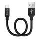 Кабель Colorway USB - Apple Lightning 2.4А 25см чорний (CW-CBUL048-BK) CW-CBUL048-BK фото 10