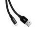 Кабель Colorway USB - Apple Lightning 2.4А 25см чорний (CW-CBUL048-BK) CW-CBUL048-BK фото 8