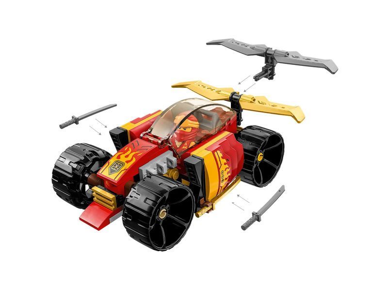 Конструктор LEGO Ninjago Гоночный автомобиль ниндзя Кая EVO (71780) 71780 фото