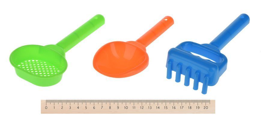 Набір для гри з піском із Лійкою Same Toy (зелений) (4 шт.) HY-1513WUt-3 фото
