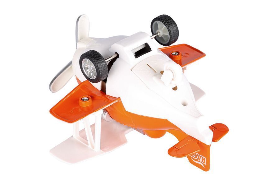 Самолет металлический Same Toy инерционный Aircraft со светом и звуком (оранжевый) SY8012Ut-1 фото