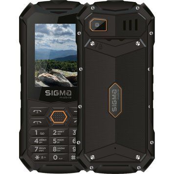Мобильный телефон Sigma X-treme PV68 Black Orange (4827798738221) 4827798738221 фото