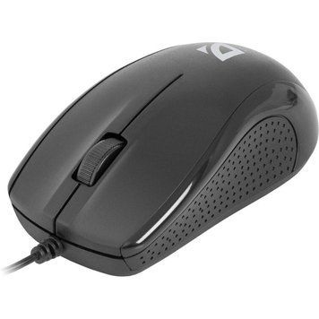 Мишка Defender Optimum MB-160 Black USB (52160) 52160 фото