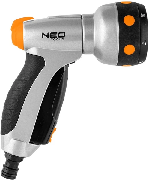 Ороситель ручной Neo Tools CLICK, пистолетный, 7 функций 0.306кг 15-706 фото