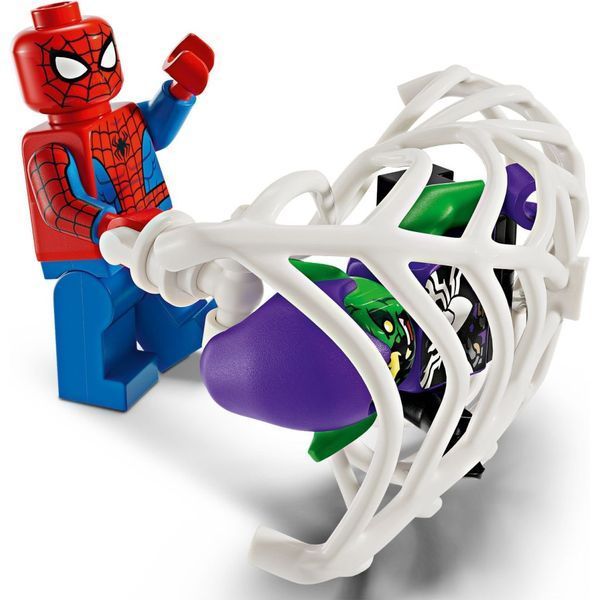 Конструктор LEGO Super Heroes Автомобиль для гонки Человека-Паука и Зеленый Гоблин с ядом Вено 76279 фото