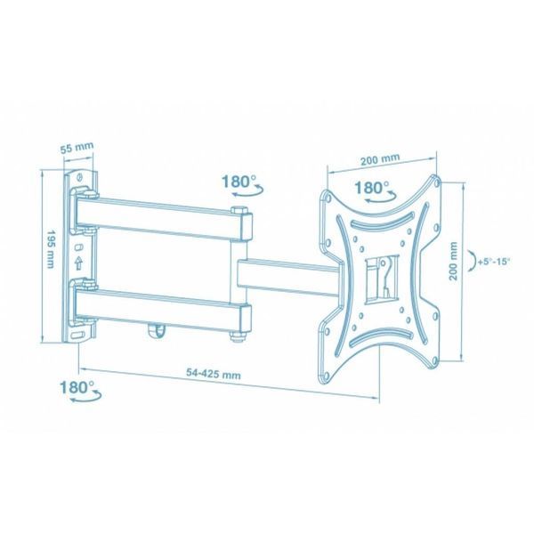 Кронштейн для ТВ Walfix R-353B R-353B фото