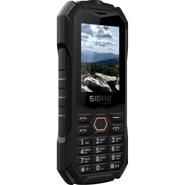 Мобільний телефон Sigma X-treme PV68 Black Orange (4827798738221) 4827798738221 фото