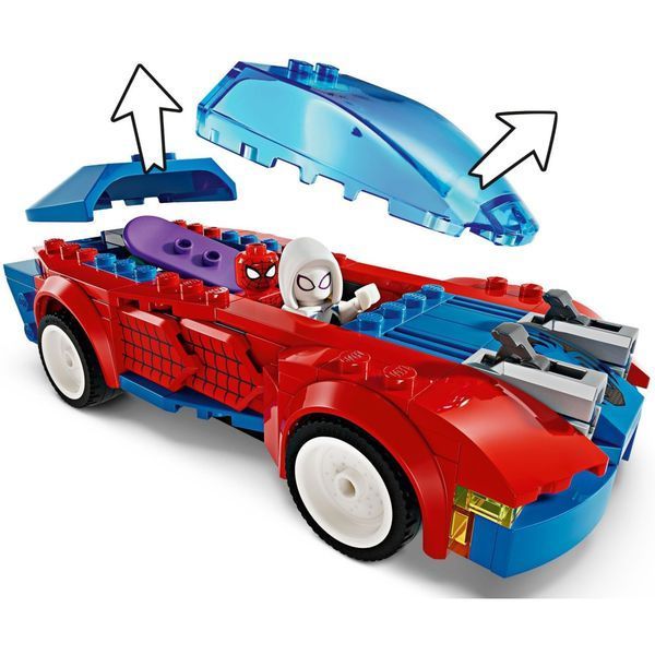 Конструктор LEGO Super Heroes Автомобиль для гонки Человека-Паука и Зеленый Гоблин с ядом Вено 76279 фото