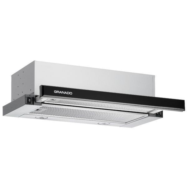 Вытяжка кухонная GRANADO Telde 603-700 inox black glass (GCH16371) GCH16371 фото