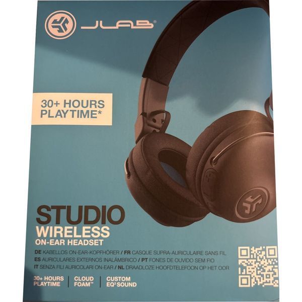 Наушники Jlab Studio Wireless Black (IEUHBASTUDIORBLK4) IEUHBASTUDIORBLK4 фото