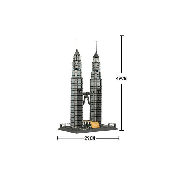 Конструктор Wange Вежі Петронас, Малайзія (WNG-Petronas-Towers) WNG-Petronas-Towers фото
