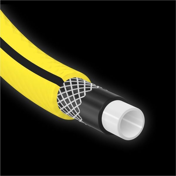 Шланг садовый Cellfast 4YELLOW 1/2" 20м 4 слоя до 20бар -10&hellip;+50&deg;C 10-500 фото