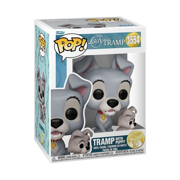 Фігурка Funko POP Disney: Lady and the Tramp - Tramp W/Puppy 889698835695 фото