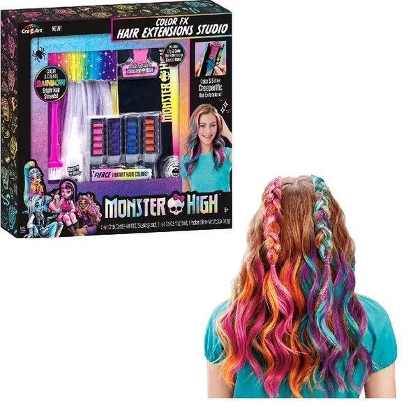 Набір для творчості Cra-Z-Art Monster High Colour FX Студія нарощування волосся 72234CRA фото