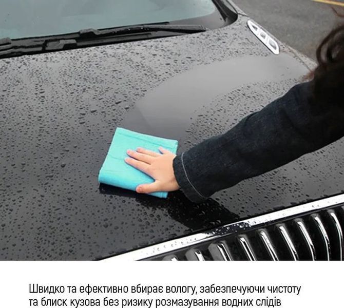 Салфетка автомобильная ColorWay CW-6643 из синтетической замши в тубе (66х43см) CW-6643 фото