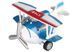 Самолет металлический Same Toy инерционный Aircraft со светом и звуком (синий) SY8012Ut-2 фото 1