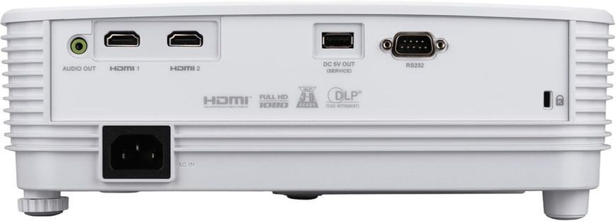 Проєктор домашнього кінотеатру Acer H6542 FHD, 4000 lm, 1.49-1.64 MR.JXA11.001 фото