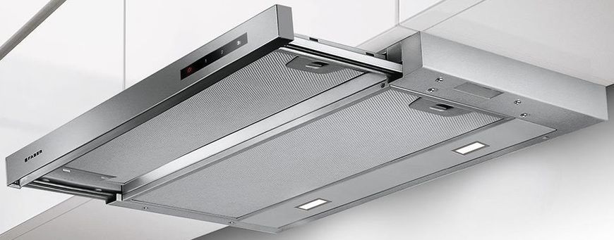 Faber Вытяжка телескопическая, 90см, 1235м3ч, Maxima Ng Touch Ev8 Led X A90, нерж 315.0635.147 фото