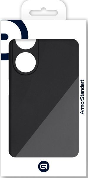 Накладка ArmorStandart Matte Slim Fit для OPPO A58 4G Camera cover Black (ARM70651) ARM70651 фото