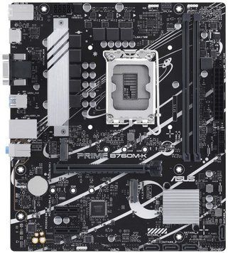 Материнcька плата ASUS PRIME B760M-K s1700 B760 2xDDR5 M.2 HDMI D-Sub mATX 90MB1FI0-M1EAY0 фото