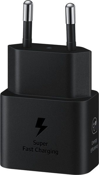 Зарядний пристрій Samsung (25W) USB-C Power Adapter Black (EP-T2510NBE) EP-T2510NBE фото