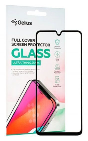 Захисне скло Gelius Full Cover Ultra-Thin 0.25mm for Samsung A336 (A33) Black 91071 фото