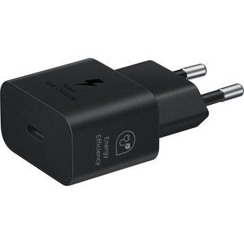 Зарядний пристрій Samsung (25W) USB-C Power Adapter Black (EP-T2510NBE) EP-T2510NBE фото