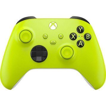 Игровой джойстик Microsoft Xbox Series X Wireless Controller with Bluetooth (Electric Volt) QAU-00022 фото