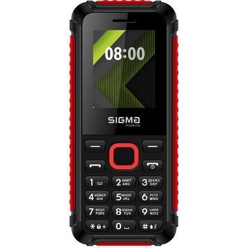 Мобильный телефон Sigma X-style 18 Track Black-Red 4827798854426 фото