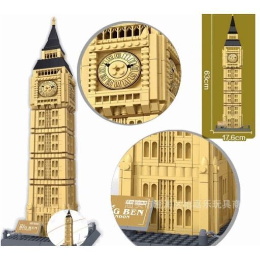 Конструктор Wange Біг-Бен, Лондон, Англія (WNG-Big-Ben) WNG-Big-Ben фото