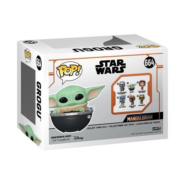 Funko Фигурка Funko POP Star Wars: Mandalorian S9 - Grogu w/prama 5908305247586 фото