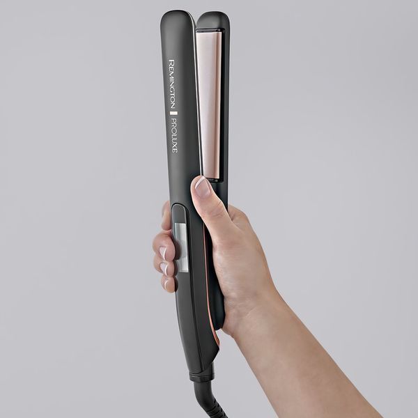 Remington Выпрямитель ProLuxe Midnight Edition, 52Вт, темп.режимов-10, 150-230С, дисплей, керамика, S9100B фото