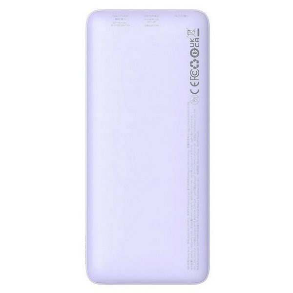 Універсальна батарея Baseus Adaman Airpow 10000mAh (20W) Purple (P10022801513-00) P10022801513-00 фото