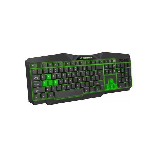 Клавиатура Esperanza EGK201 Green USB LED (EGK201GUA) EGK201GUA фото