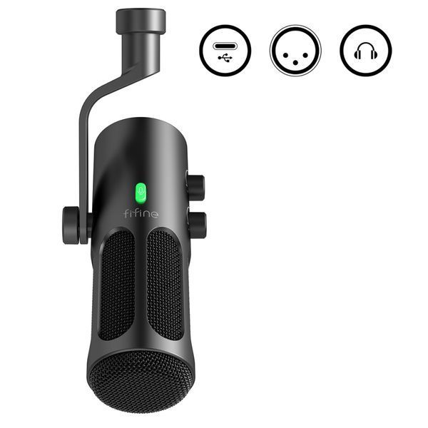 Микрофон Fifine Tank 3 USB/XLR Black (Tank3) Tank3 фото