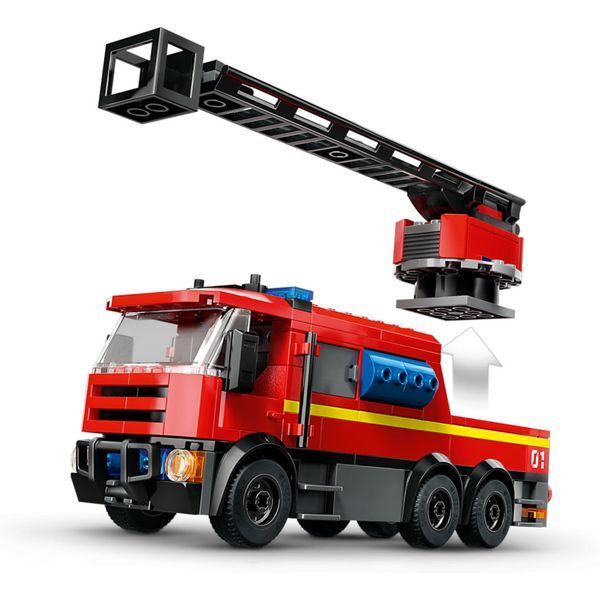 Конструктор LEGO City Пожежне депо з пожежною машиною 843 деталей (60414) 60414 фото