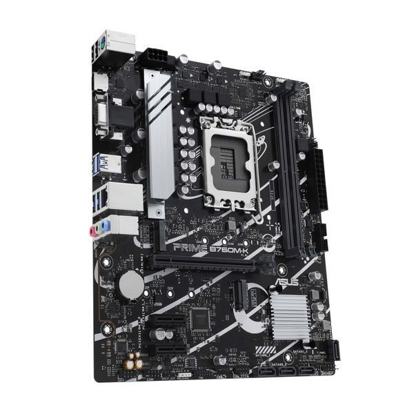 Материнcька плата ASUS PRIME B760M-K s1700 B760 2xDDR5 M.2 HDMI D-Sub mATX 90MB1FI0-M1EAY0 фото