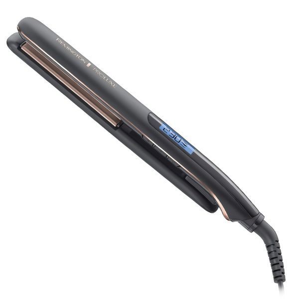 Remington Выпрямитель ProLuxe Midnight Edition, 52Вт, темп.режимов-10, 150-230С, дисплей, керамика, S9100B фото