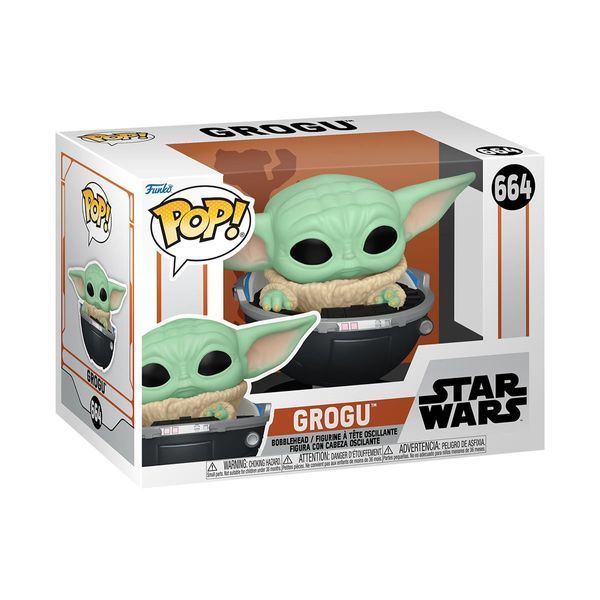 Funko Фигурка Funko POP Star Wars: Mandalorian S9 - Grogu w/prama 5908305247586 фото