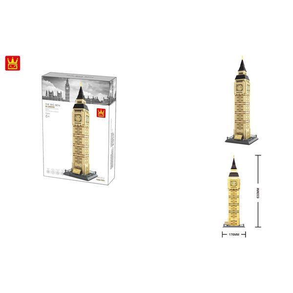 Конструктор Wange Біг-Бен, Лондон, Англія (WNG-Big-Ben) WNG-Big-Ben фото