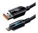 Кабель Gelius Screen GP-UCN008 (30W) USB-A to Type-C (1.2м) Black GP-UCN008 Black фото 4