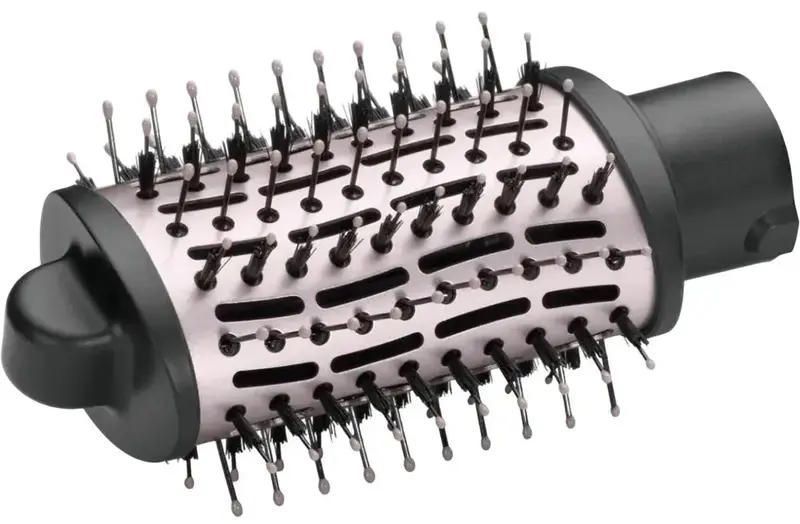 Фен-щетка Babyliss Style Smooth, 1000Вт, режимов-2, иониз-я, хол. обдув, керамика, черный AS128E фото