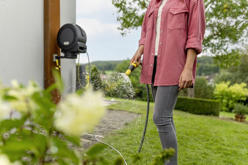 Катушка для шланга Karcher HBX 4.15 Automatic автоматическая 15м шланга 1/2&rdquo; 7.57кг 2.645-377.0 фото