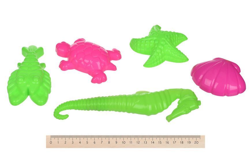 Набір для гри з піском Same Toy - з повітряної вертушкою (оранжеве відро) 9 шт HY-1206WUT-4 фото