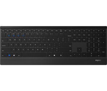 Клавіатура Rapoo E9500M Wireless Black E9500M Black фото